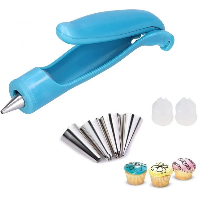 7pcs/set Pastry Icing Piping Bag Nozzle Tips Fondant Cake ...