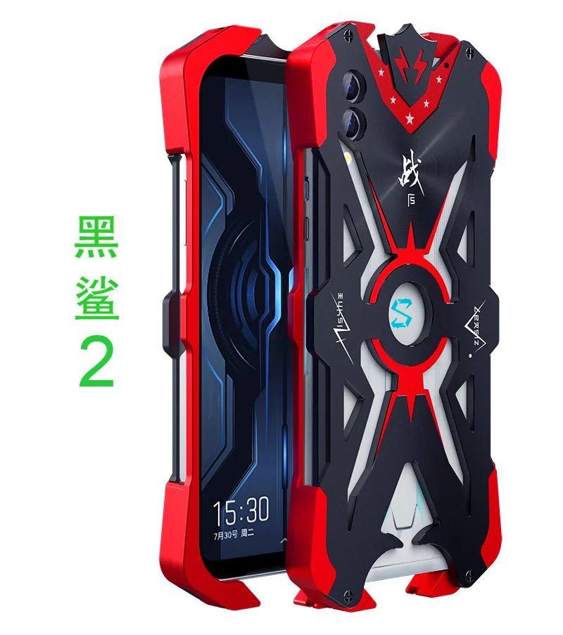 Для Xiaomi Black Shark 2 Pro Zimon авиационный алюминиевый металлический корпус прочный защитный чехол для Xiaomi Black Shark 2 металлический чехол