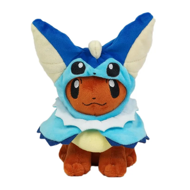 Takara Tomy Mimikyu Cosplay Eevee Movie Anime Stuffed Plush Animals Pokemon Stuff Plush Doll Toys Kids Gifts 23cm