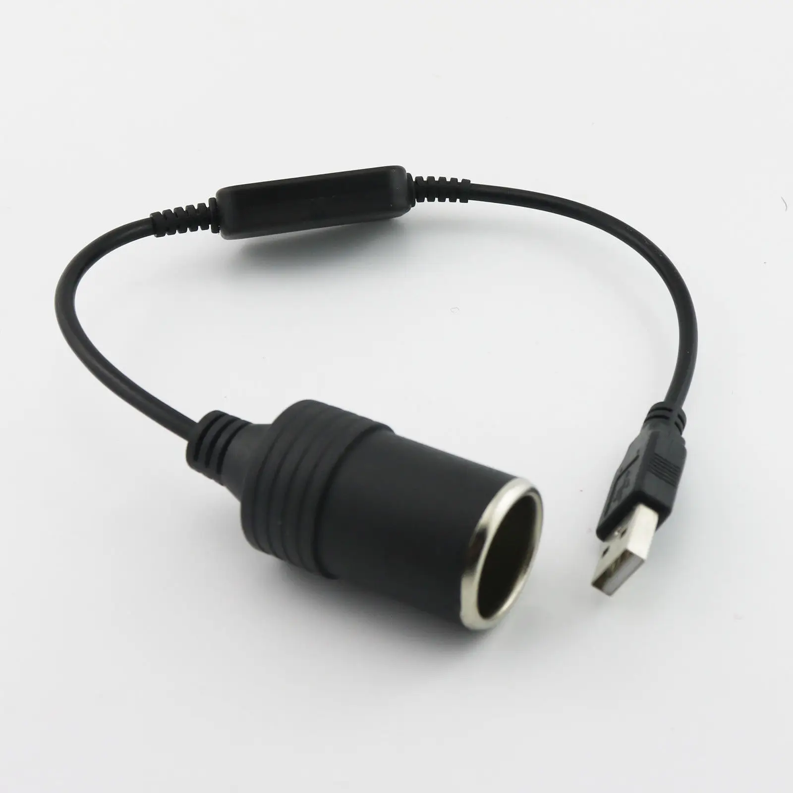 1 шт. адаптер-переходник с USB на 12 В для автомобильного прикуривателя 30 см |