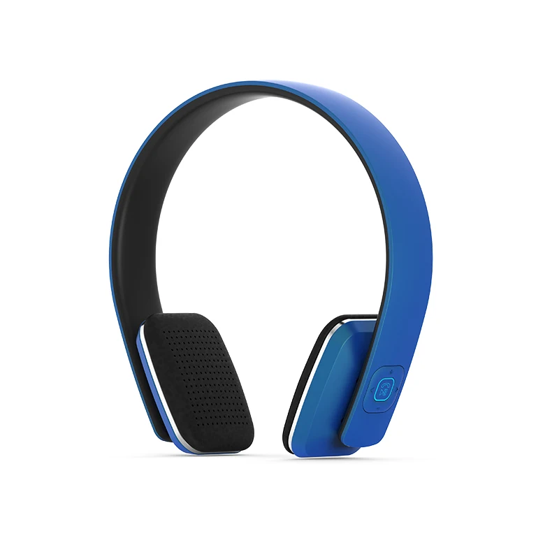 Беспроводные наушники niversal Bluetooth с NFC удобные наушники Bluetooth v4.0 гарнитура для ПК мобильного телефона - Цвет: blue