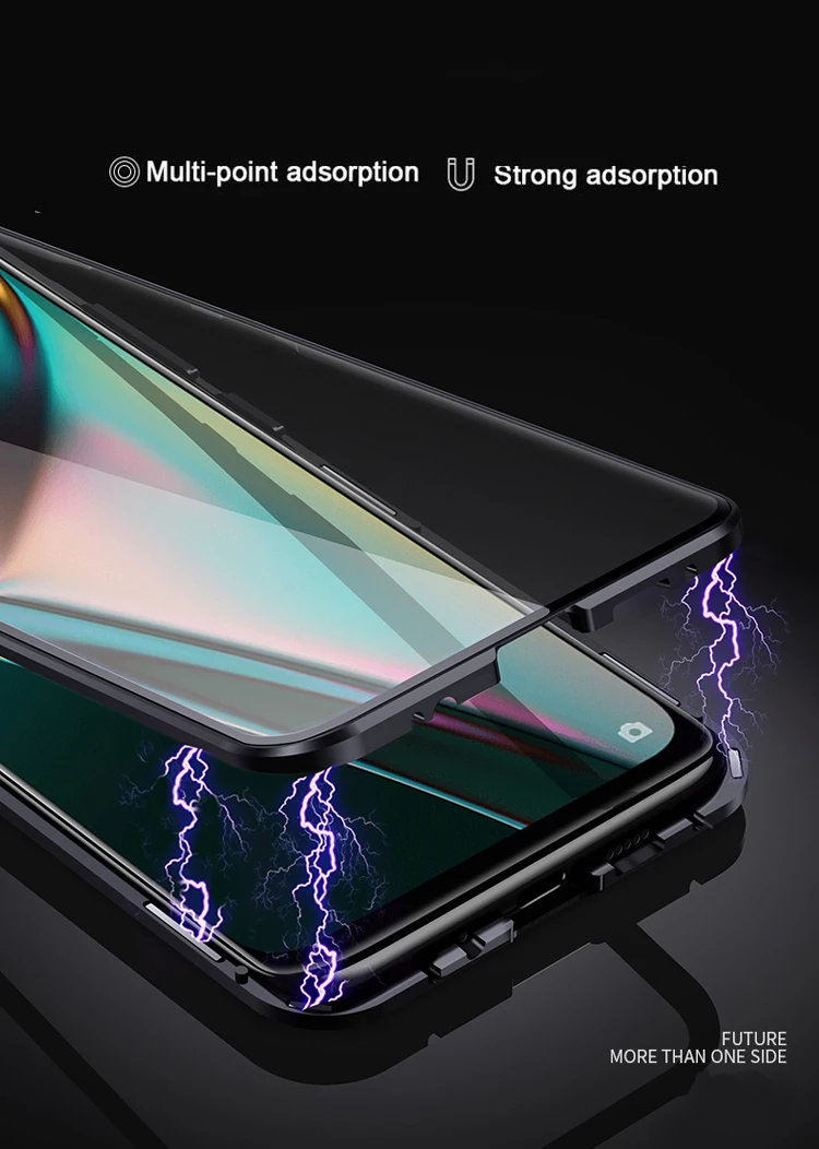 Магнитный металлический чехол для телефона huawei Nova 2i ударопрочный полный чехол для huawei mate 10 Lite Передняя и задняя крышка из закаленного стекла