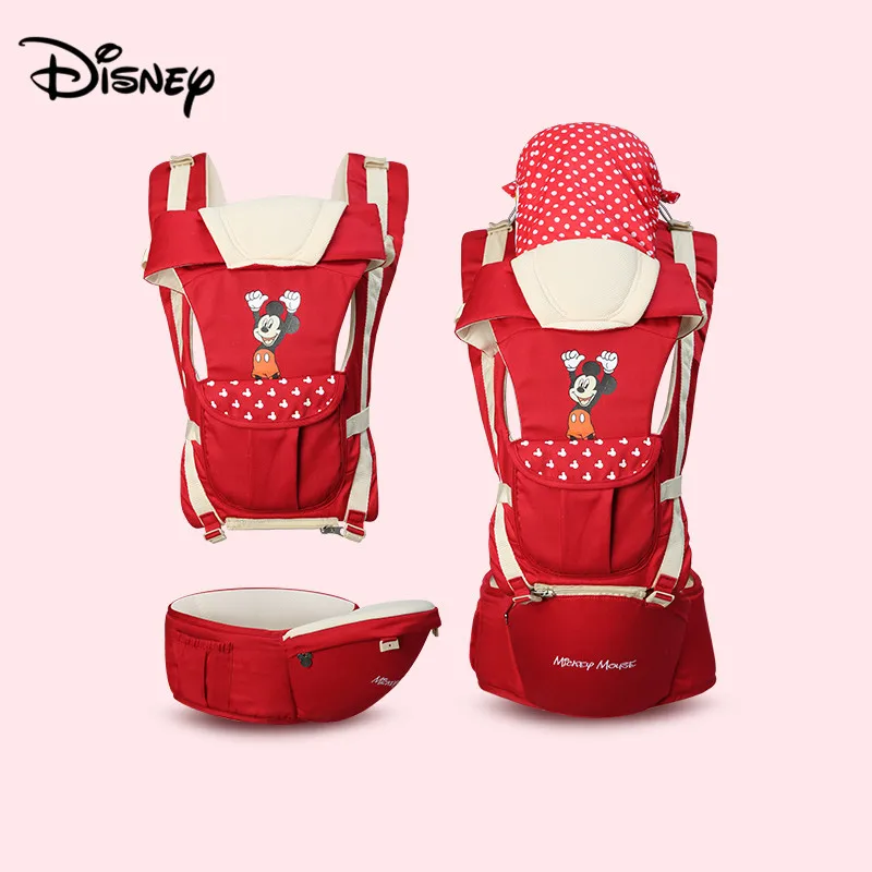 Disney Activity Accessories Baby Carrier With Hip Seat Removable Multifunctional Waist Support Stool Strap Backpacks Carriers | Мать и