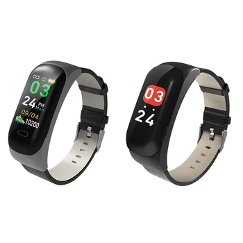 

C15 Women Men Bluetooth Headset Call Reminder for IOS Android Waterproof Fitness Tracker Heart Rate Monitor Smart Watch