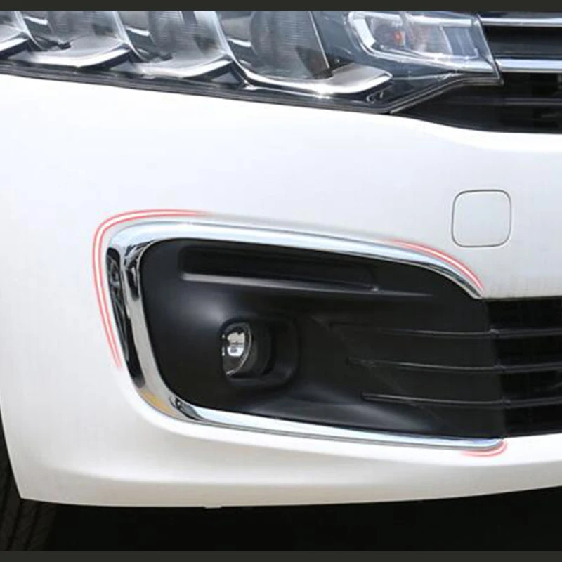 Для Citroen C-Elysee ABS передний противотуманный светильник, лампа для бровей, передний противотуманный светильник, Накладка для век, внешние аксессуары для стайлинга автомобилей