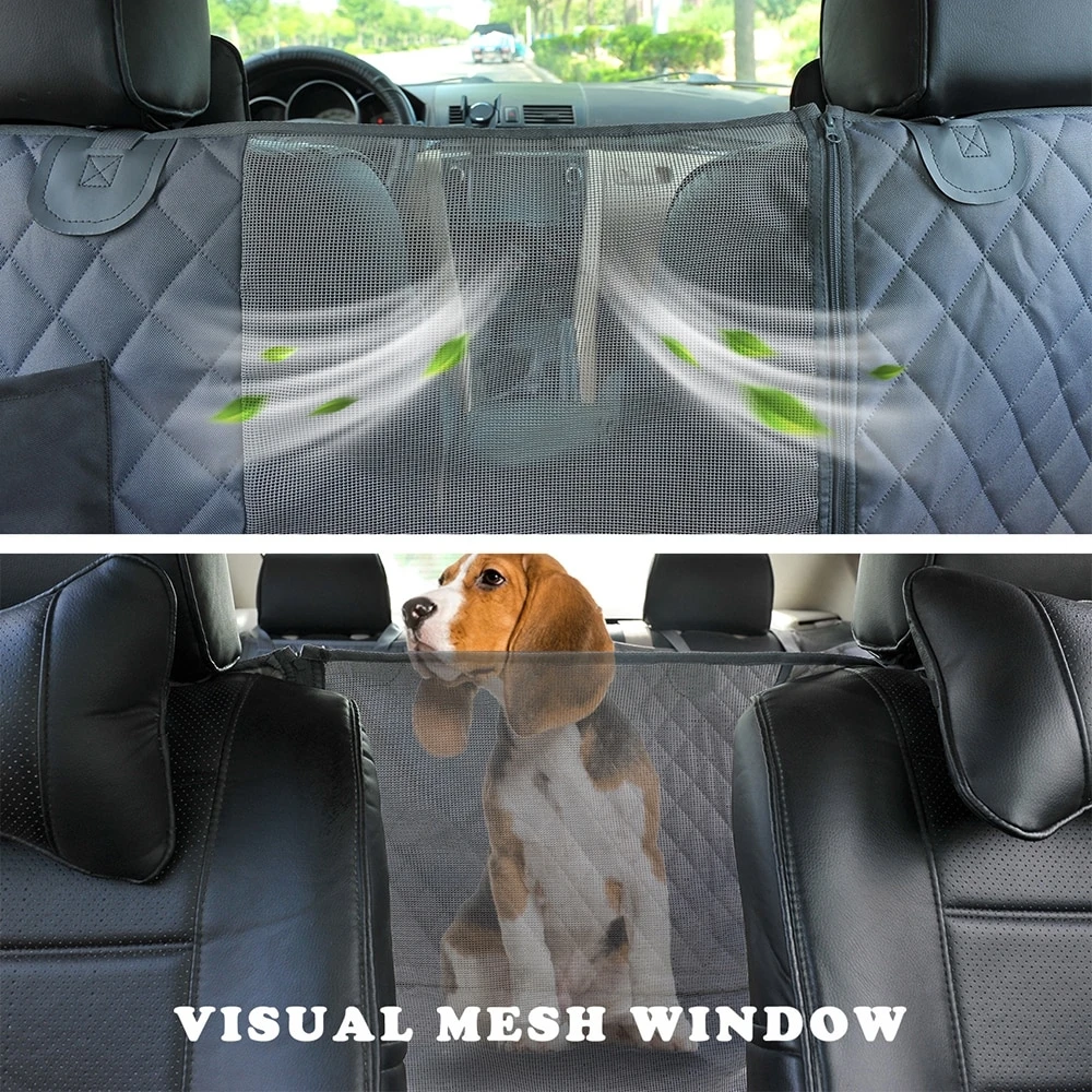 Fundas de coche para perros, protector de asiento trasero de coche, hamaca  de perro impermeable para asiento trasero para coches y SUV TUNC Sencillez