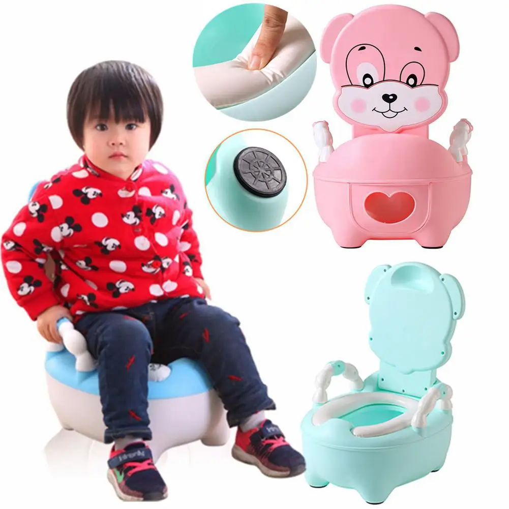 Kidlove милый, для новорожденных и малышей путешествия складывающийся горшок съемное сидение на унитаз ящик детский туалет Детский горшок с