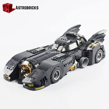 

The Ultimate Batmobile 1740Pcs Super Hero Jisi Brand 7144 Building Blocks Toys Compatible MOC 15506 Bricks Model Set DC Car