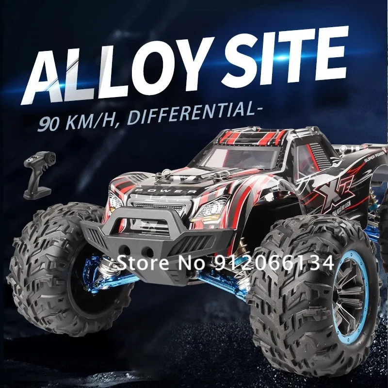 All-Terrain Brushless Remote Control Stunt Car 4WD 90KM/H Rapid Drift 15Mins Hydraulic Shock Absorption 1:10 2.4G RC Car Model 3