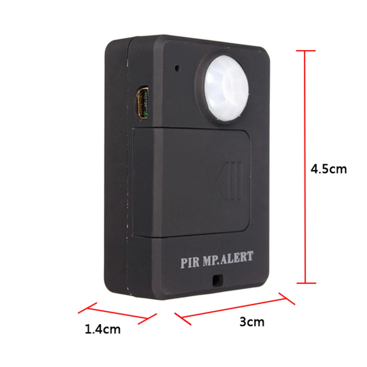 Мини GSM PIR сигнализация датчик движения сигнализация инфракрасный беспроводной GSM сигнализация анти вор детектор движения Высокая чувствительность