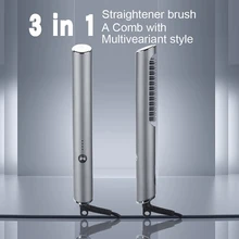 Novo tipo preguiçoso multifuncional estilo pente, um pente é suave, ajuste de temperatura inteligente, anti escaldante,