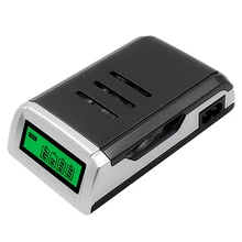 Charger Universal 4 Slots Lcd Display Smart Intelligent Battery Charger for Aa / Aaa Nicd Nimh Rechargeable Battery (Us Plug) Charger Universal 4 Slots Lcd Display Smart Intelligent Battery Charger for Aa / Aaa Nicd Nimh Rechargeable Battery (Us Plug)