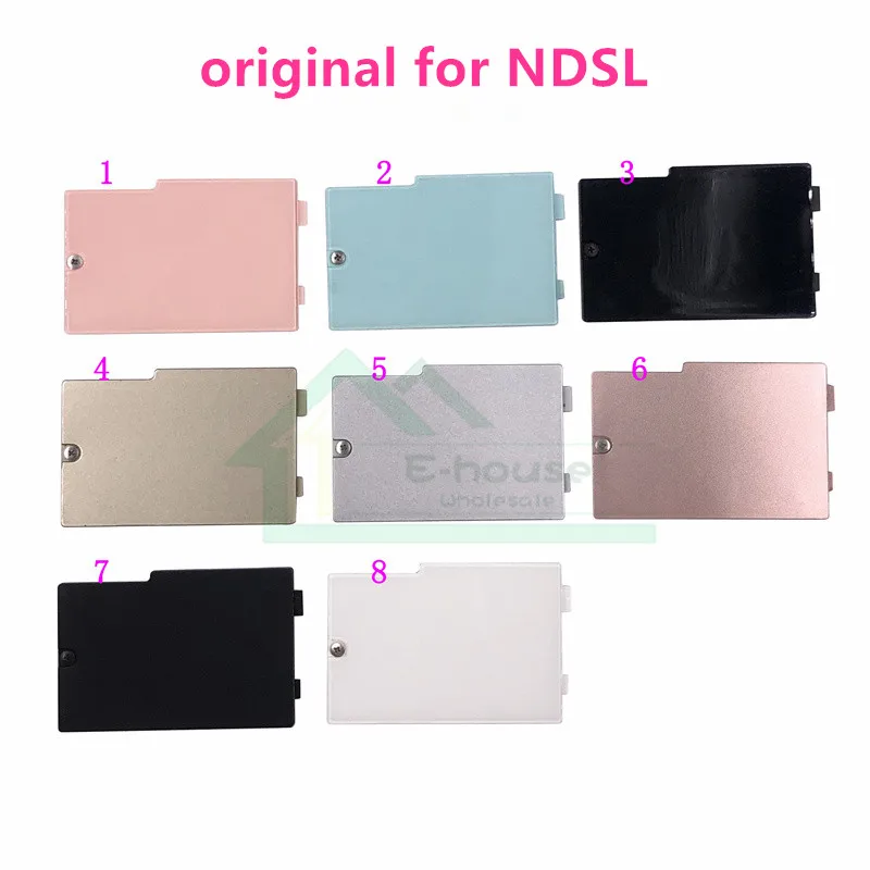 Оригинальная крышка батарейного отсека для Nintendo DS Lite 8 цветов | Электроника