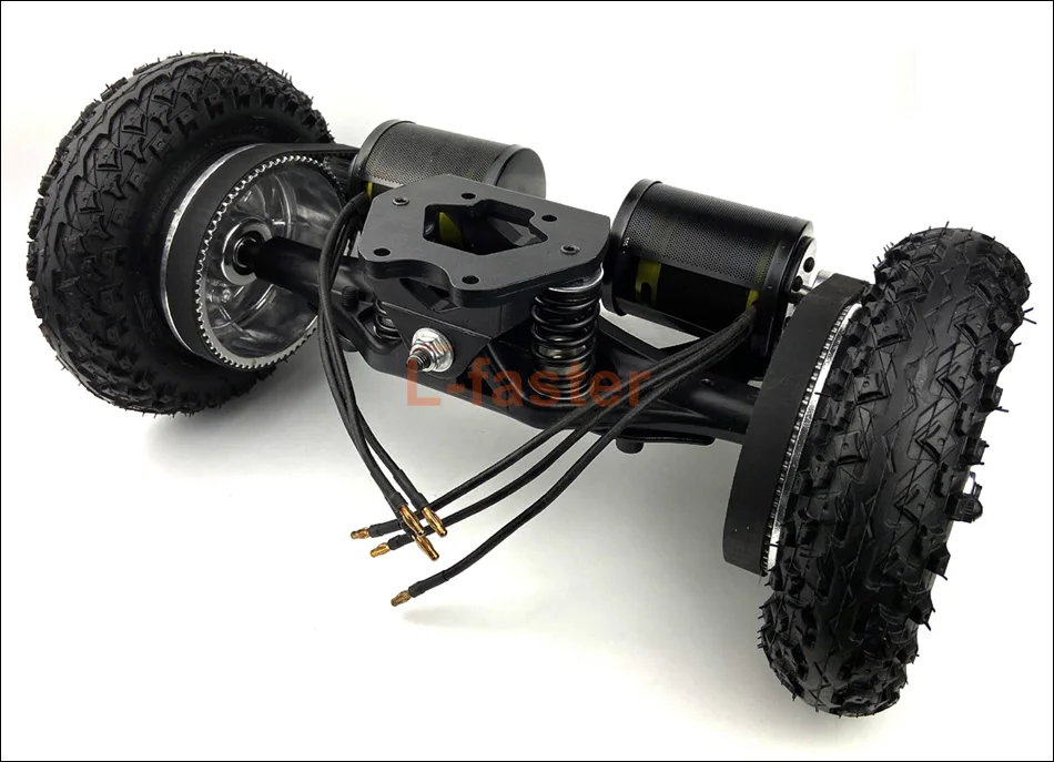 Electric Skateboard Truck Off Road Skateboard Belt Drive Truck 4 Wheel