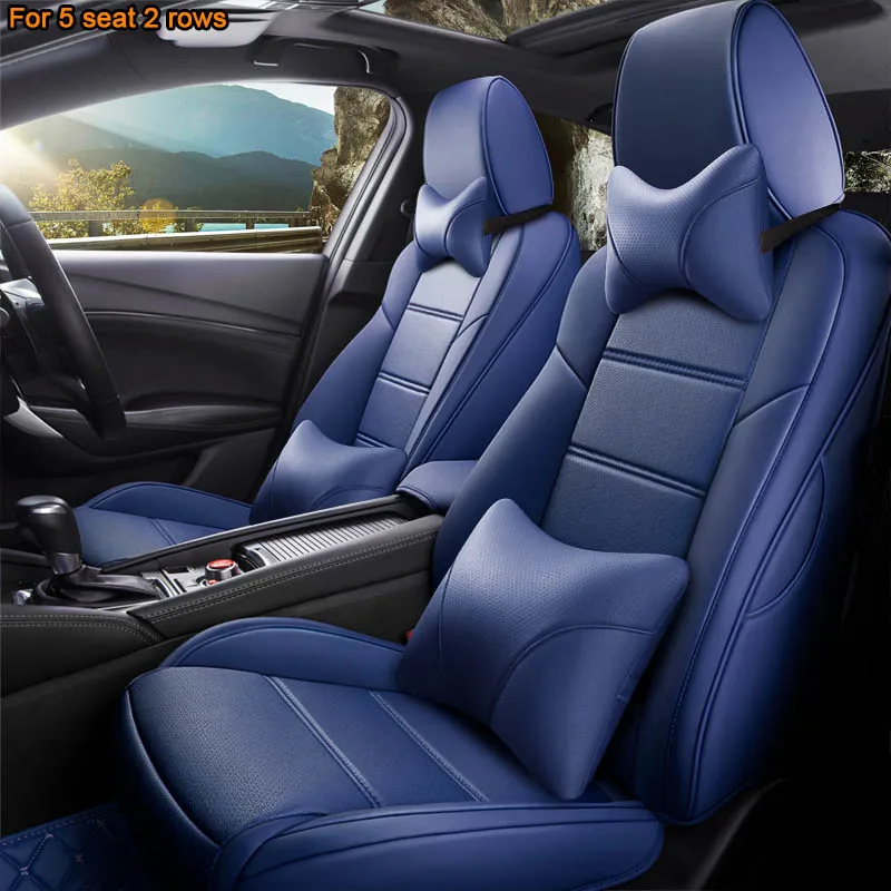 Deluxe Edition Пользовательские автомобильные чехлы для SUZUKI Swift S-CROSS SX4 Alto Alivio Vitara Wagon R liana JIMNY KIZASHI Grand Vitar Splash Ingenis - Название цвета: Deluxe Edition