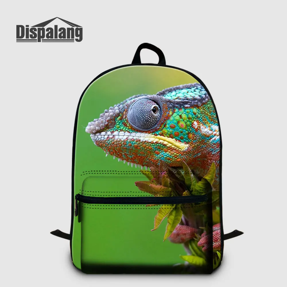 Backpack30 Студенческий рюкзак на плечо, рюкзак для ноутбука с изображением ящерицы, мужской рюкзак для путешествий, детский Холщовый Рюкзак Mochila, сумки для книг, Прямая поставка - Цвет: Backpack30
