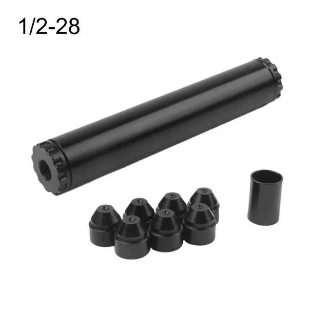 New 1/2-28 5/8-24 6inch-Small 10inch Single Core Aluminum Fuel Filter Solvent Trap for NAPA 4003 WIX 24003 223 308 223