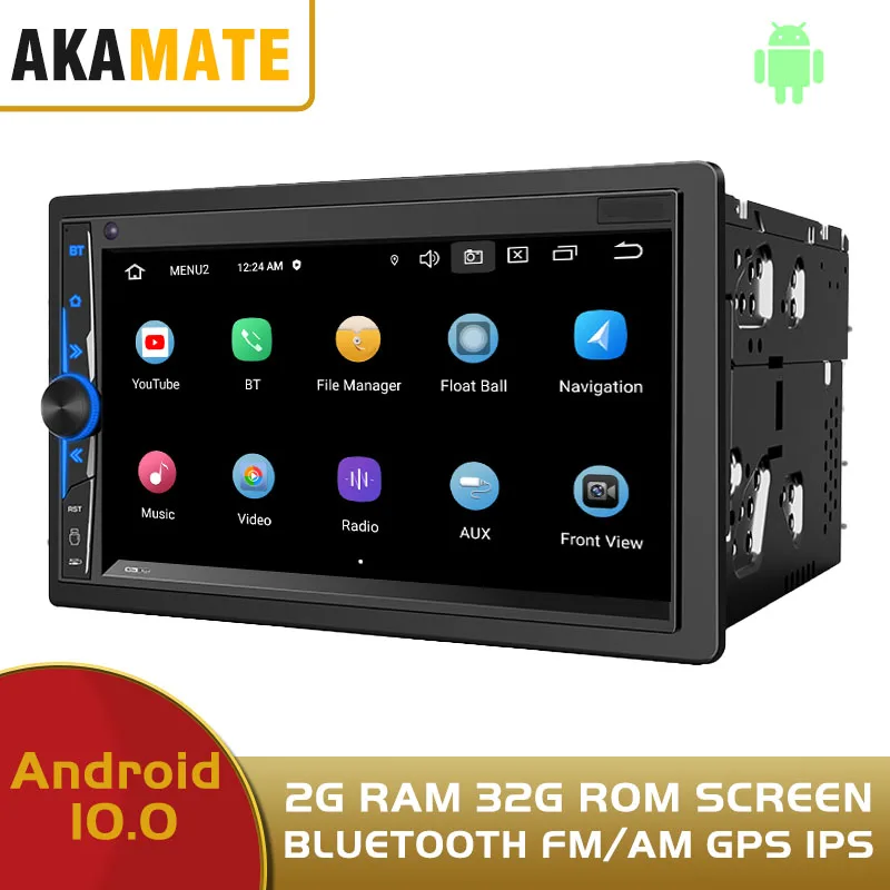 Универсальная Автомагнитола 2DIN 7 дюймов Android 10 0 GPS Wi-Fi Bluetooth мультимедийная для Nissan