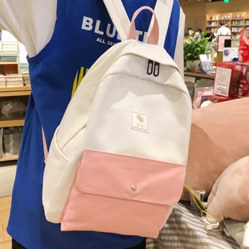 

JOYPESSIE Fashion Women Backpack Fruit Designer Canvas Backpack for Teenager Girls School Bag Female College style Mochilas