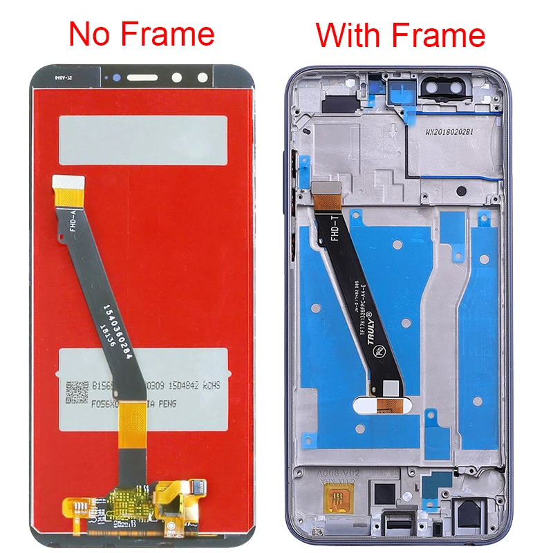 ЖК экран 5 65 дюйма для Huawei Honor 9 Lite дисплей с рамкой сенсорная панель в сборе