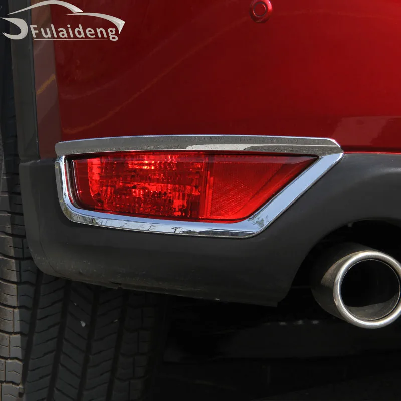 2 шт. ABS хромированные задние противотуманные фары Накладка для Mazda CX-5 CX5- авто аксессуары