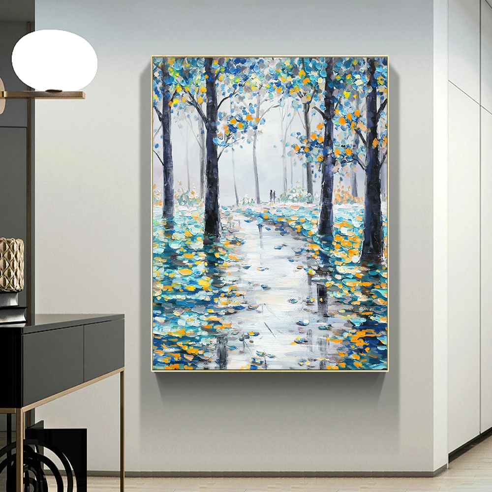 Waliicorners Modern Wall Art Abstract Oil Painting Handmade Canvas Art Hand Painted Canvas Oil Paintings 16 H4ead3c98dcd4476db0b5af3f61d57a26A