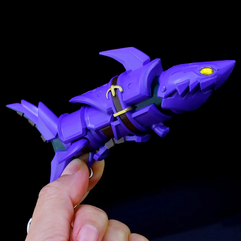 Брелок для ключей Arcane Jinx модель пистолета подвески женщин мужчин 3D Аниме Jinxs