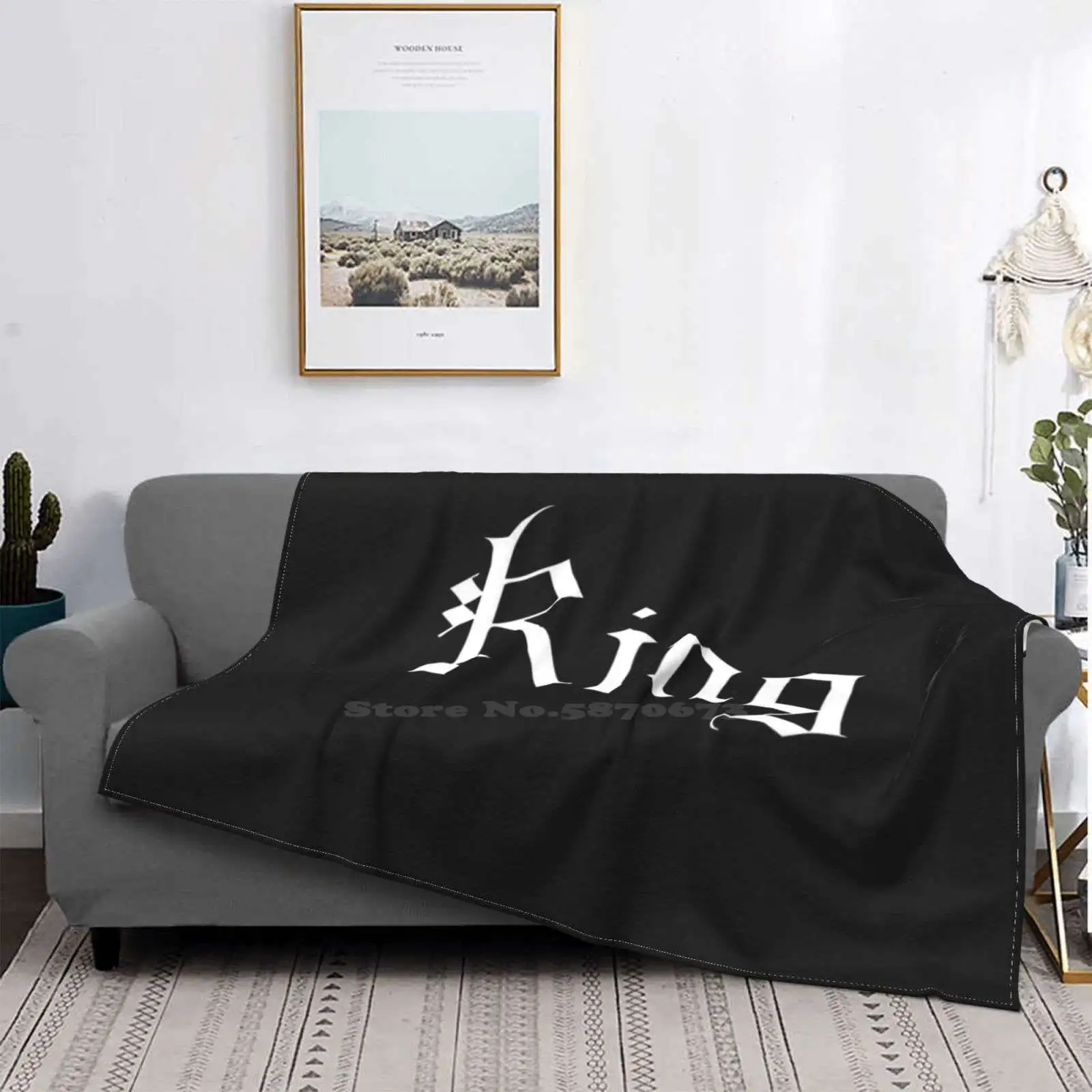 Удобное теплое мягкое одеяло King Sign Four Seasons Королевский высокий статус корона