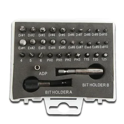 Extracteur d'écrou et de vis cassés, 22/33 en 1, HSS, outils de séparation, forets, Kits d'outils de forage robustes 