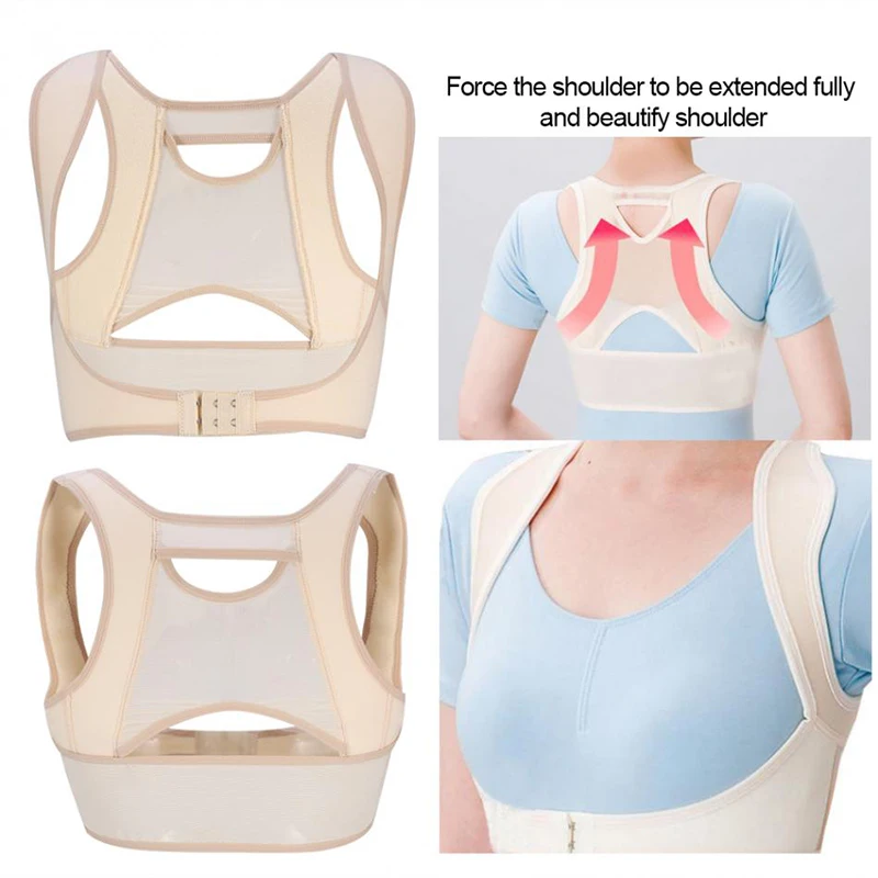 Invisibility Back Belt Shoulder Posture Correction Shoulder Bandage Lady Students Humpback Posture Corrector Brace Back Support 1 Invisibility Back Belt Shoulder Posture Correction Shoulder Bandage Lady Students Humpback Posture Corrector Brace Back Support 2
