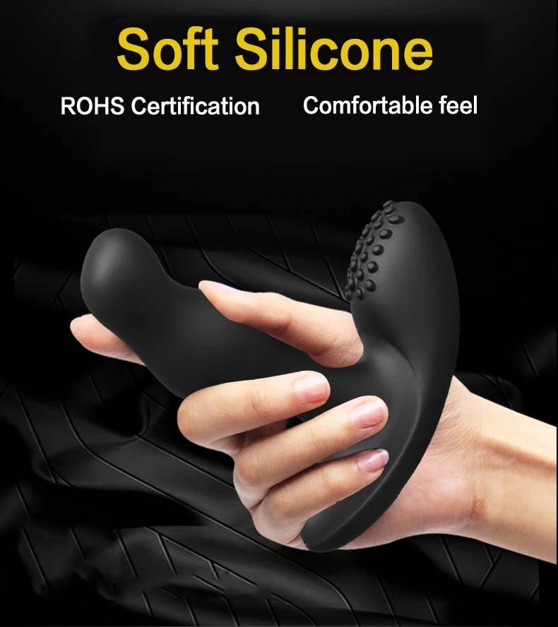 Вращающийся на 360 градусов массажный вибратор простаты мужское устройство для