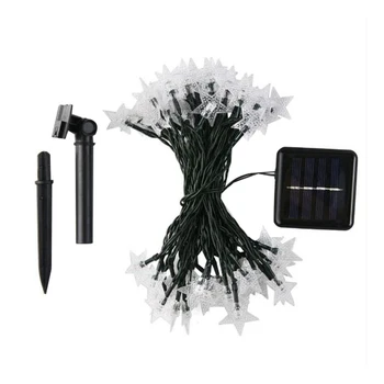 

Solar Star String Lights, Outdoor Solar Powered Twinkle Fairy Lights, 7M 50LED Waterproof Ambiance Lights for Gardens Lawn Patio