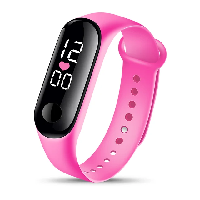 Sport Bracelet Smart Women Watches Digital Electronic Ladies Wrist Watch  For Women Clock Female Girls Wristwatch Boys Hodinky|Children's Watches| -  AliExpress