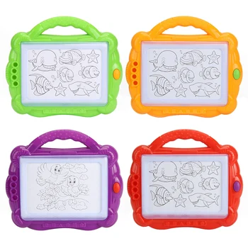 

1set Educational Luminous Drawing Board Puzzle Set with Pens Painting Educational Toys for Children Gift with 12pcs Pens