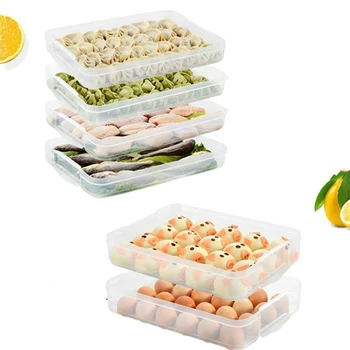 

Dumplings Box Freeze Dumplings Household Quick-frozen Boiled Dumplings Box Chaos Box Refrigerator Egg Fresh Accept Box