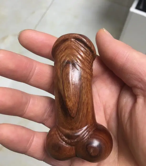 Восточная Ручная работа, Резной орнамент собака старый Самшит NETSUKE