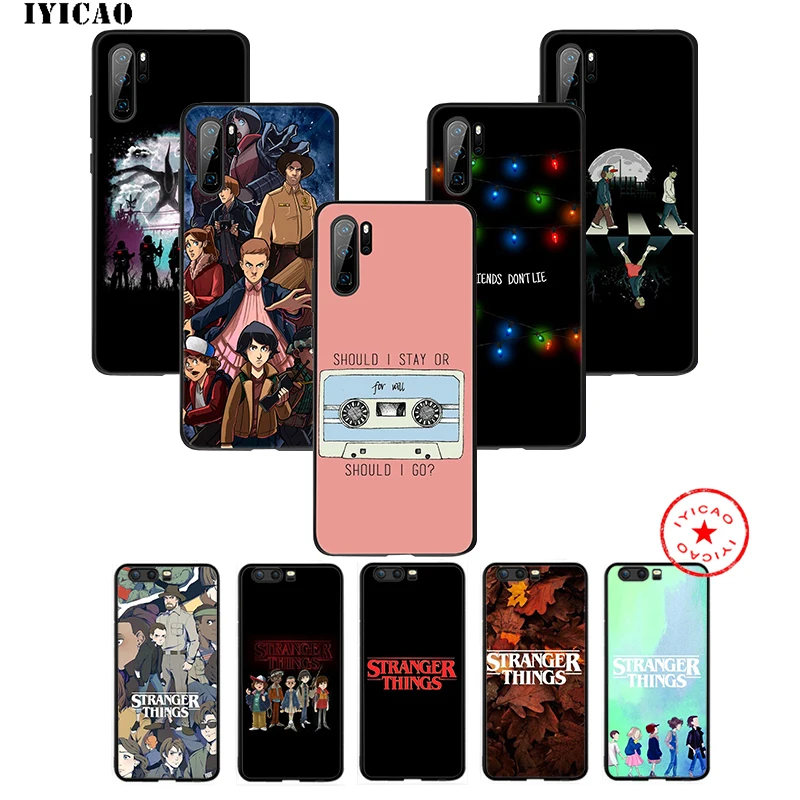 IYICAO странные вещи Мягкий чехол для huawei P30 P20 P10 P9 P8 2017 2016 2015 P Smart Z Plus 2019 mate 20 10 Lite Pro Mini