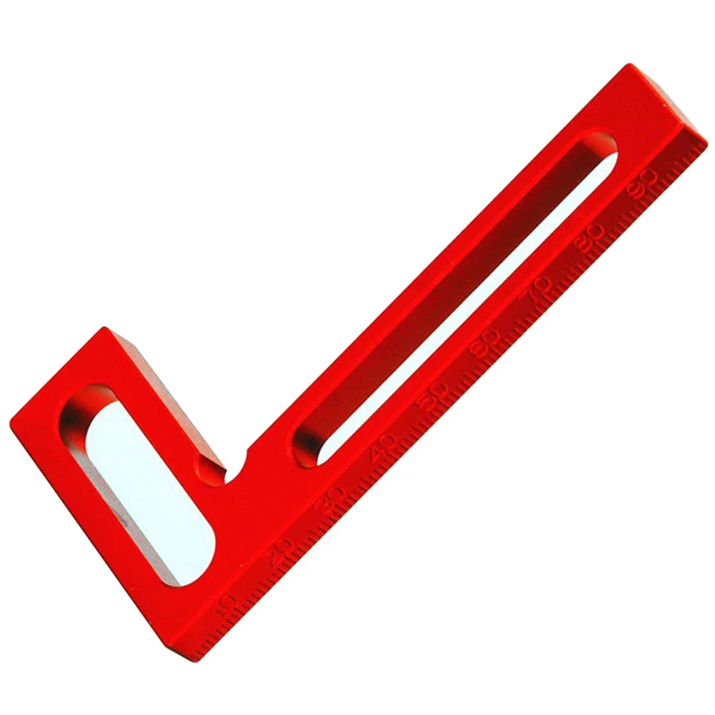 

Square L-shape 90° Tool Woodworking Durable Clamping Height Ruler Anodic Oxidation