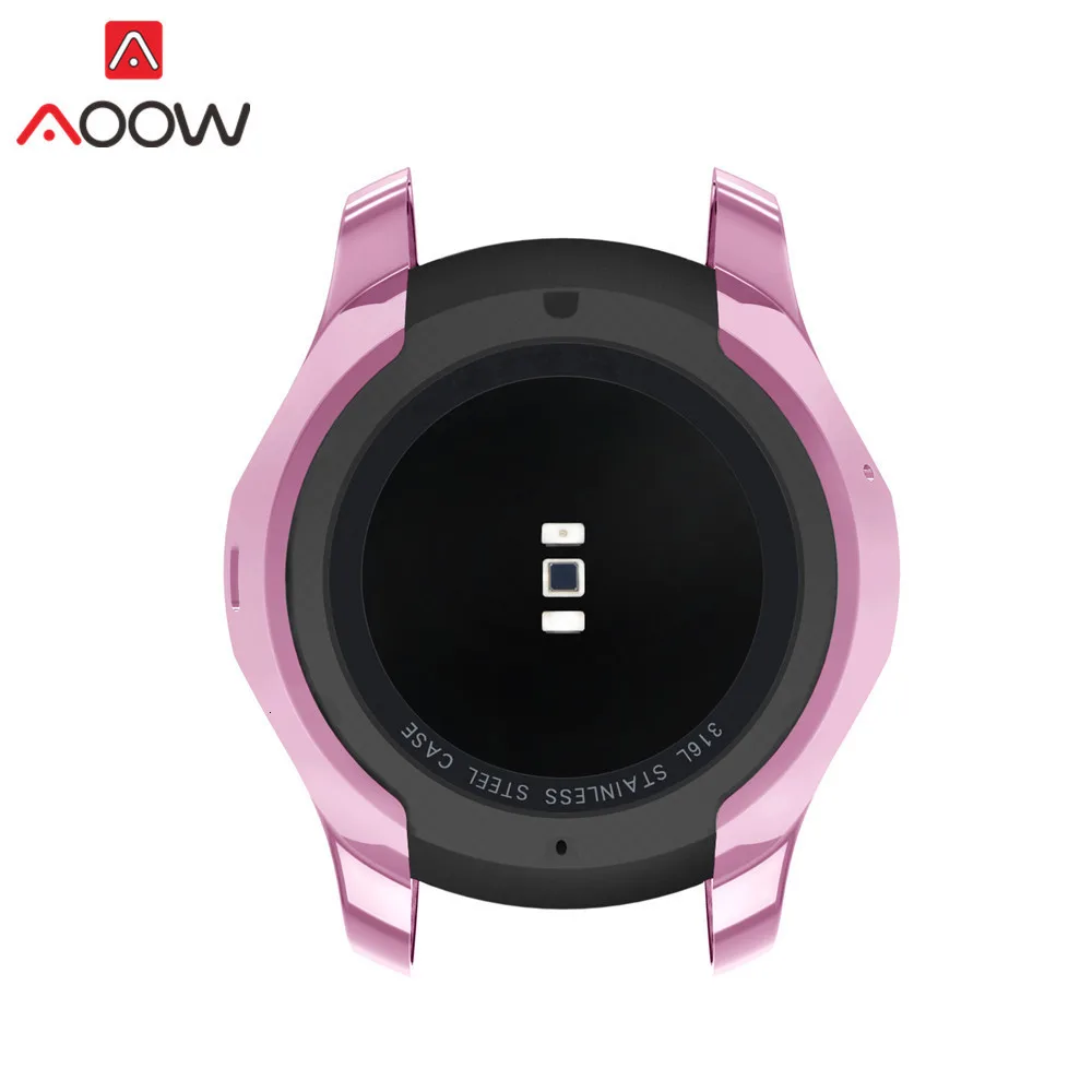 Мягкий ультра-тонкий ТПУ защитный чехол для samsung Galaxy Watch 42 мм 46 мм покрытие Защитная крышка оболочка ремешок для gear S3 Frontier