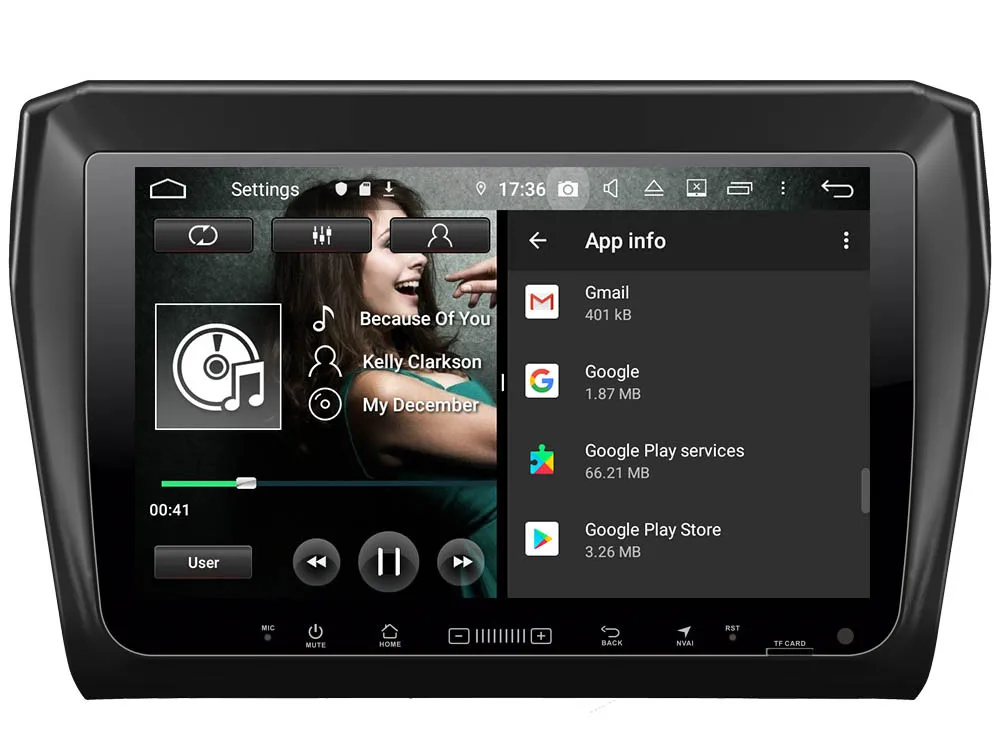 Klyde 9 дюймов ips 4G Android 9,0 Восьмиядерный 4 Гб ОЗУ 64 Гб ПЗУ DSP BT автомобильный DVD мультимедийный плеер стерео для Suzuki Swift