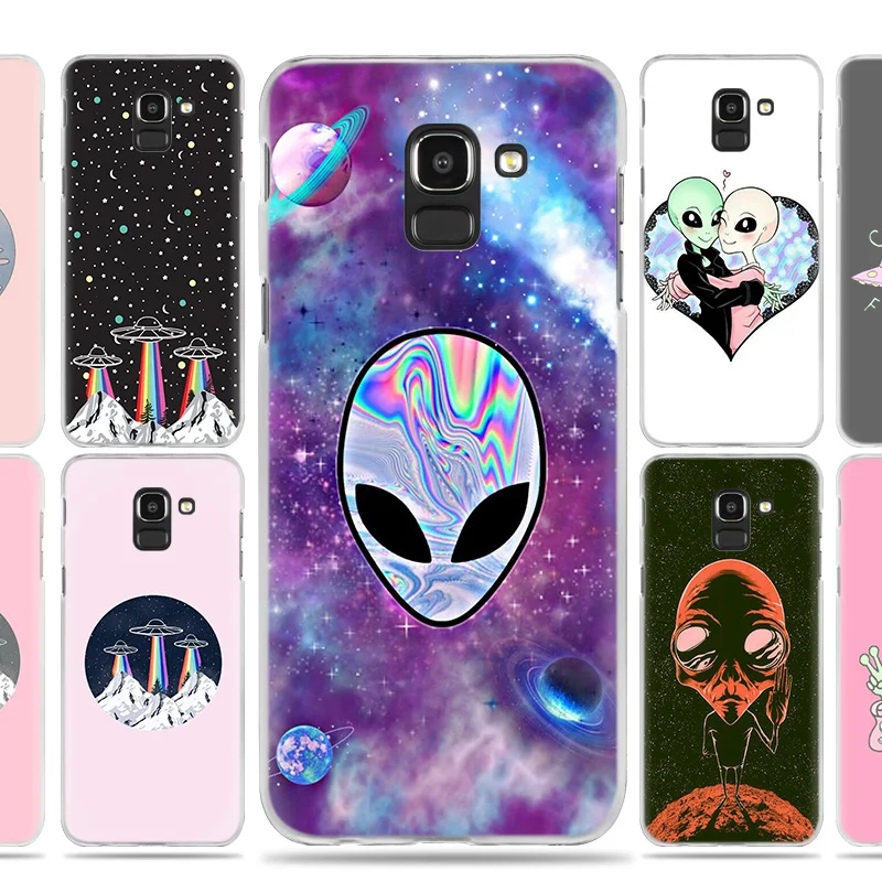 

Alien Believe UFO Case Cover for Samsung Galaxy A50 A80 A70 A60 A40 A30 A20 A20e A10 A9 A7 A6 Note 8 9 10 Plus 2018 5G Shell Cas