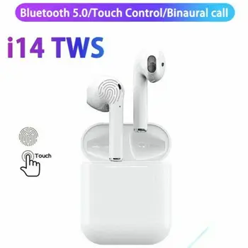 

Original i14 tws Headset In-ear Wireless fone Bluetooth 5.0 Earphone Earbuds Touch Control Sport for iphone audifonos elari i200