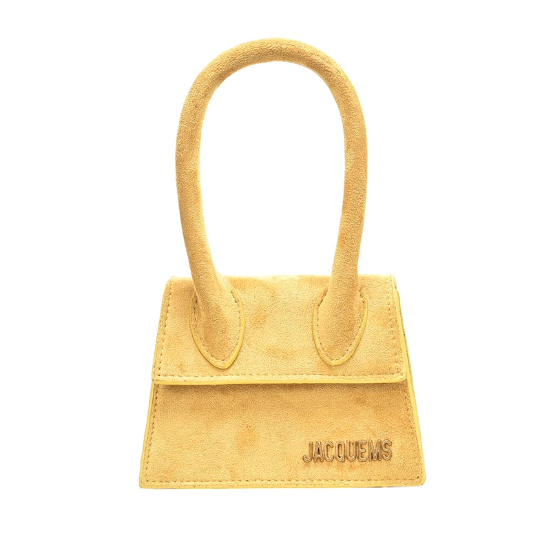 Женская мини-сумка, новинка, роскошная крокодиловая сумка, женские сумки, известный дизайнер, искусственная кожа, сумки через плечо, bolso sac - Цвет: Suede Yellow