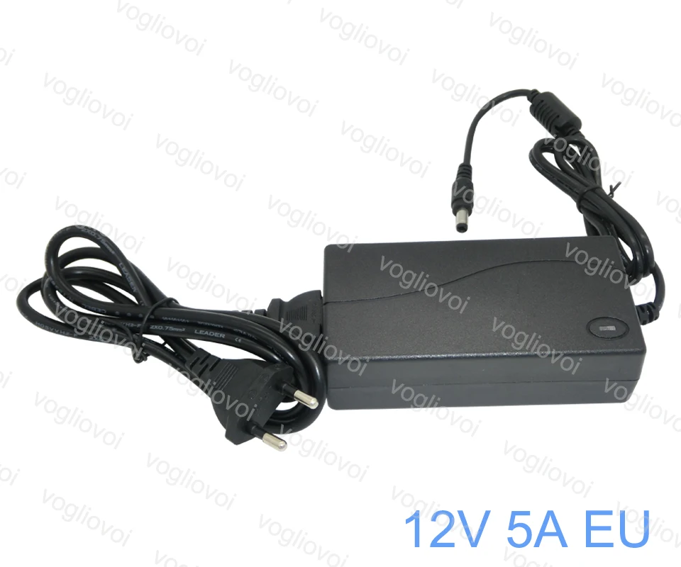 Vogliovoi светодиодный трансформатор 60W 110/240V США ЕС DC12V переключение прокладки СИД светильник 5050 3528 трансформатор Питание