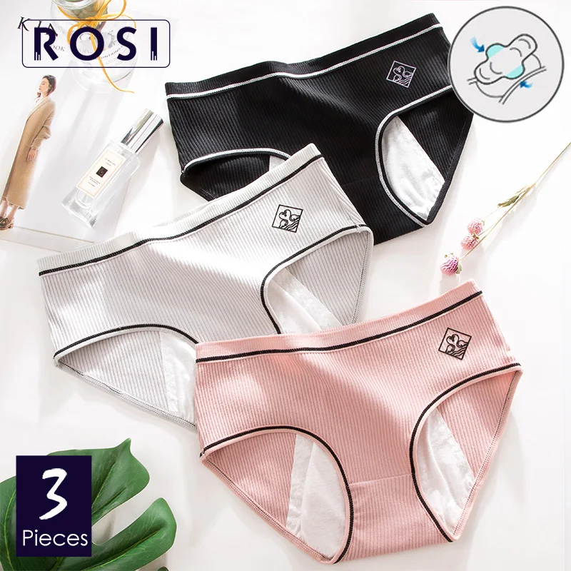 3 шт. женские трусики для менструации|Женские трусики| |