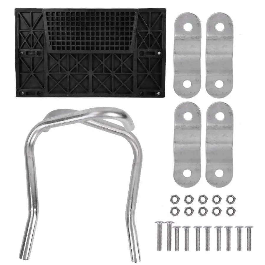 Boat Motor Bracket Black Board Kayak Inflatable Boat Propeller 4 Locking Positions Suitable For Pneumatic Boat