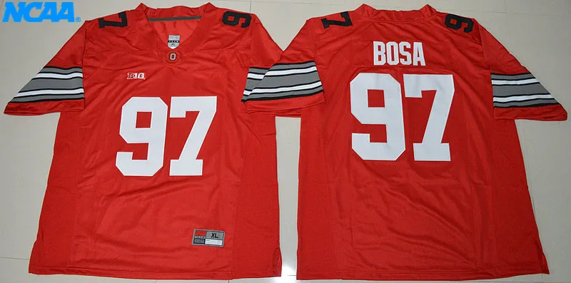 Новое поступление высокое качество Joey Bosa#97 футболка колледжа Ограниченная серия спортивный Джерси S-XXXL