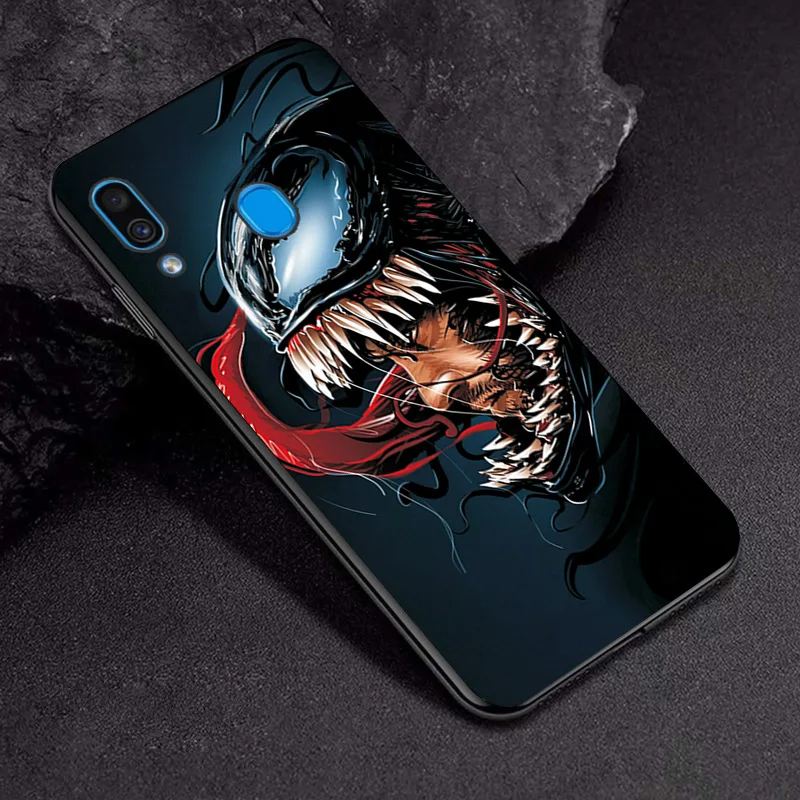 Чехол для телефона для samsung Galaxy A10 A20E A30 A40 A60 чехол бампер для samsung A50 A70 черный чехол ТПУ чехол A30S A50S A70S A2 ядро - Цвет: TPUBLK644