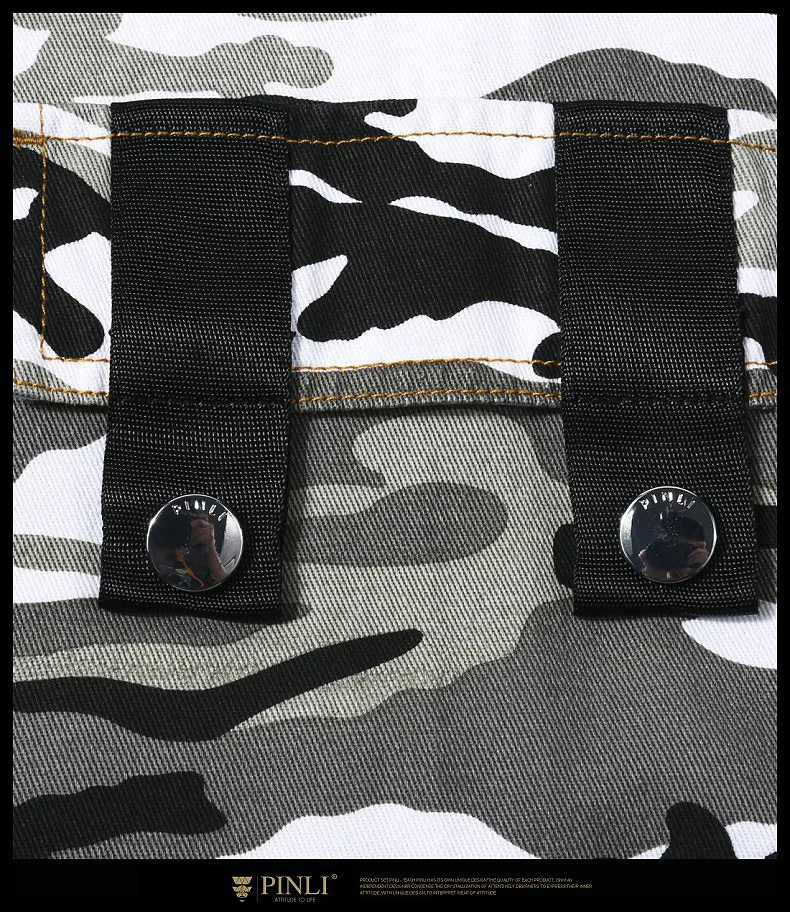 Militar standard Promotion куртка-бомбер для мужчин, Pinli продукт, сделанный осенью, новая мужская куртка с отворотом с принтом, пальто B193204057