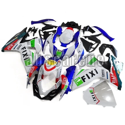 Инжектор полный обтекатель комплект для Suzuki GSXR1000 K9 2009- 10 11 12 13 14 15 16 Кузов мотоцикла FIXI синий зеленый красный белый